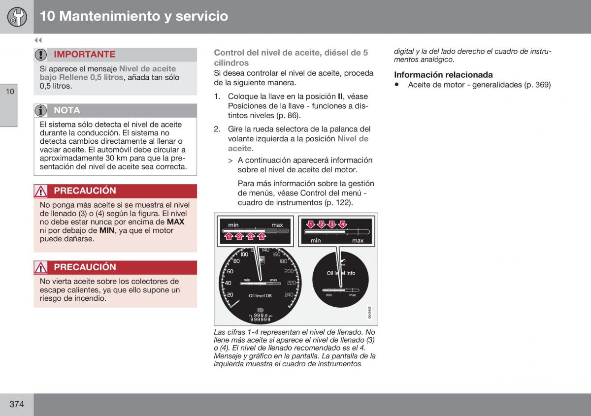 Volvo XC70 Cross Country II 2 manual del propietario / page 376