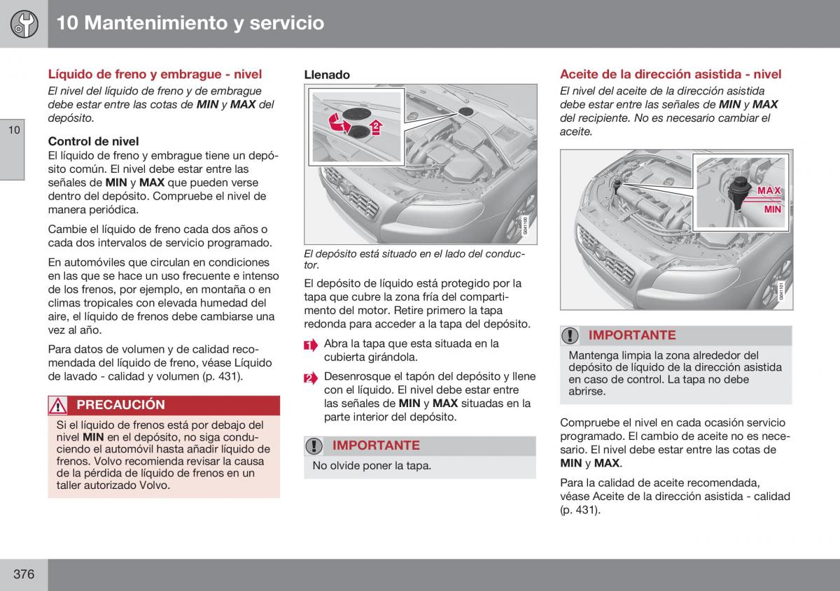 Volvo XC70 Cross Country II 2 manual del propietario / page 378