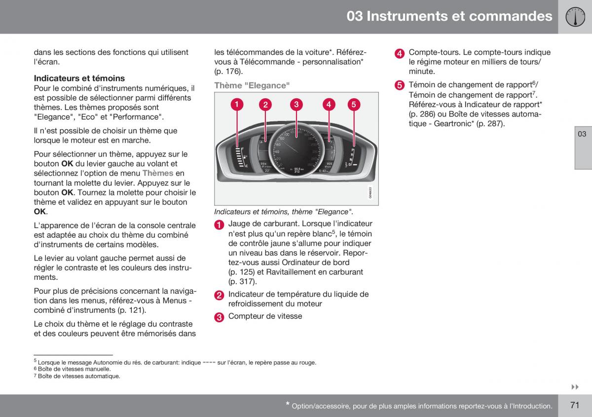 Volvo XC70 Cross Country II 2 manuel du proprietaire / page 73