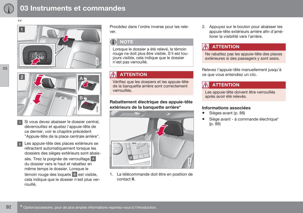 Volvo XC70 Cross Country II 2 manuel du proprietaire / page 94