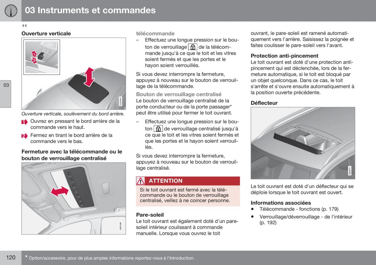 Volvo XC70 Cross Country II 2 manuel du proprietaire / page 122