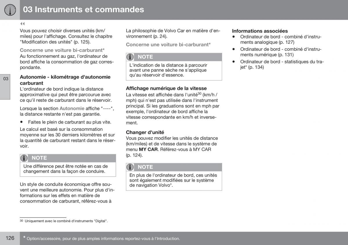 Volvo XC70 Cross Country II 2 manuel du proprietaire / page 128