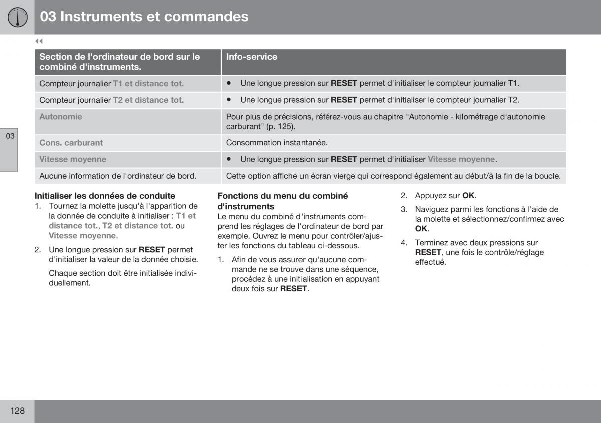 Volvo XC70 Cross Country II 2 manuel du proprietaire / page 130