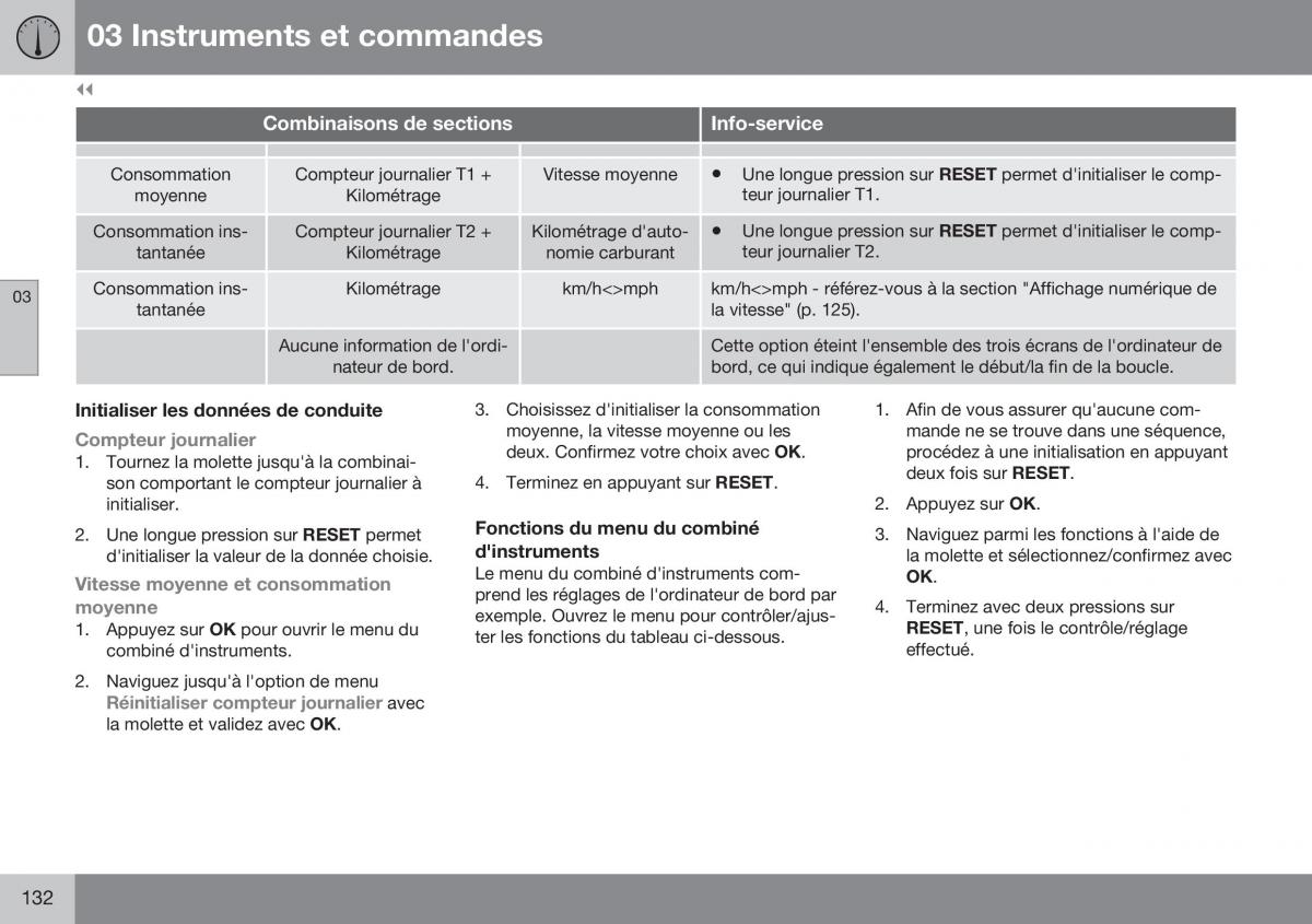 Volvo XC70 Cross Country II 2 manuel du proprietaire / page 134