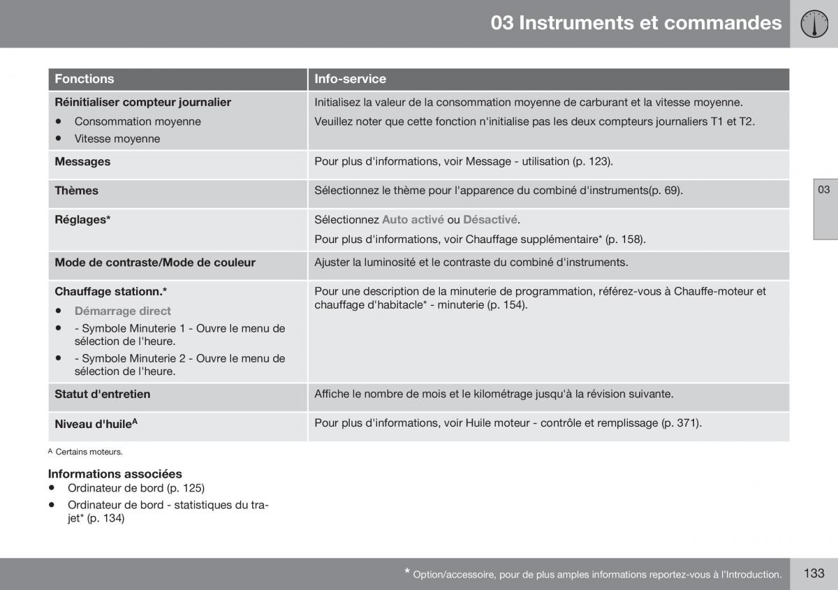 Volvo XC70 Cross Country II 2 manuel du proprietaire / page 135