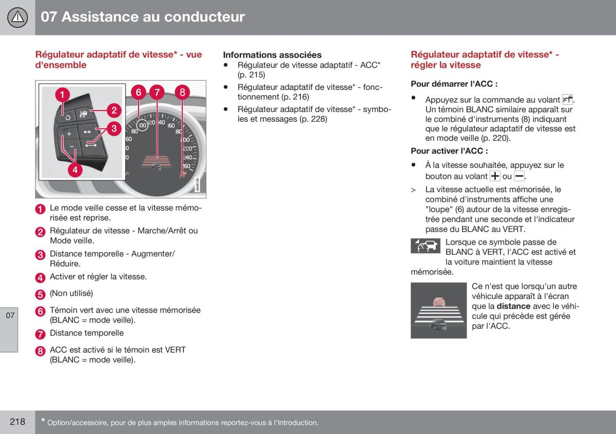 Volvo XC70 Cross Country II 2 manuel du proprietaire / page 220