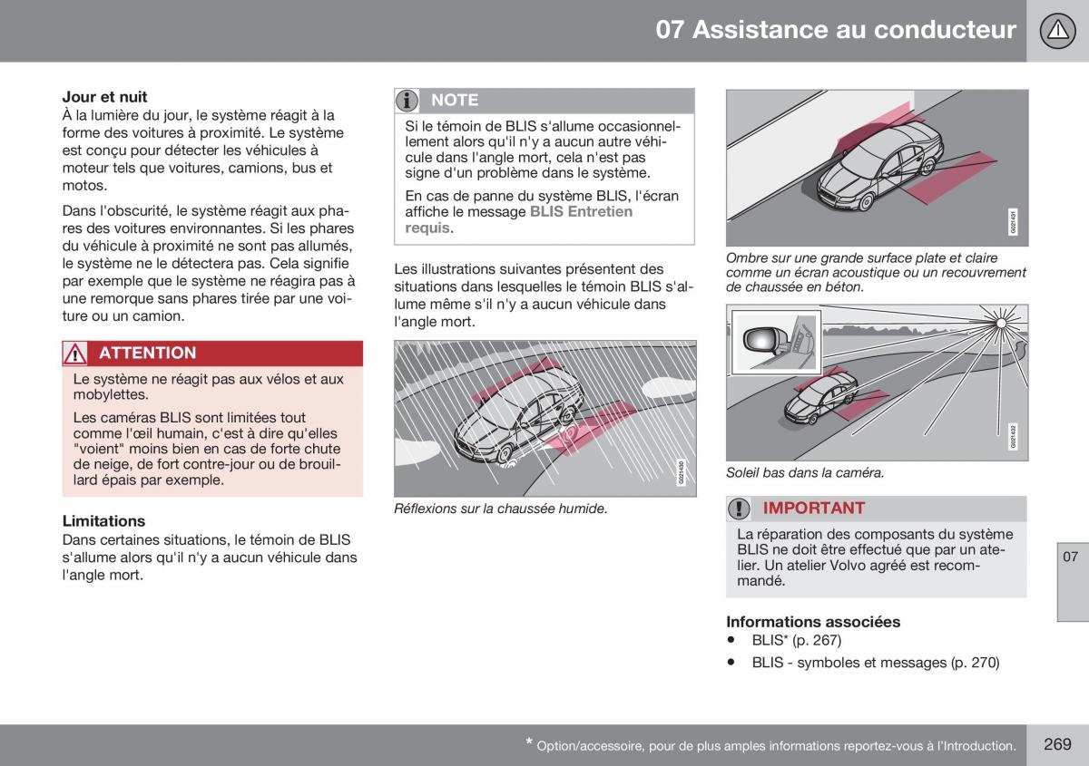 Volvo XC70 Cross Country II 2 manuel du proprietaire / page 271