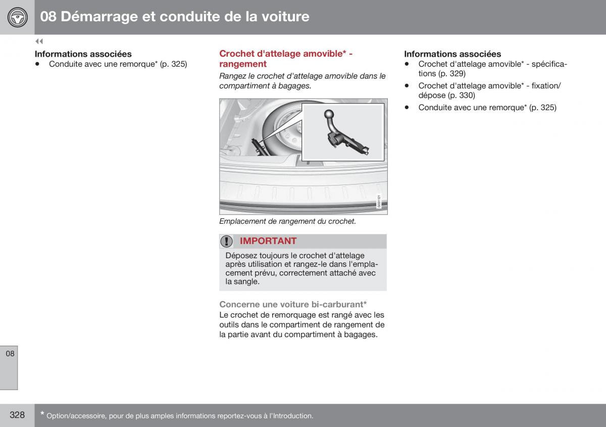 Volvo XC70 Cross Country II 2 manuel du proprietaire / page 330