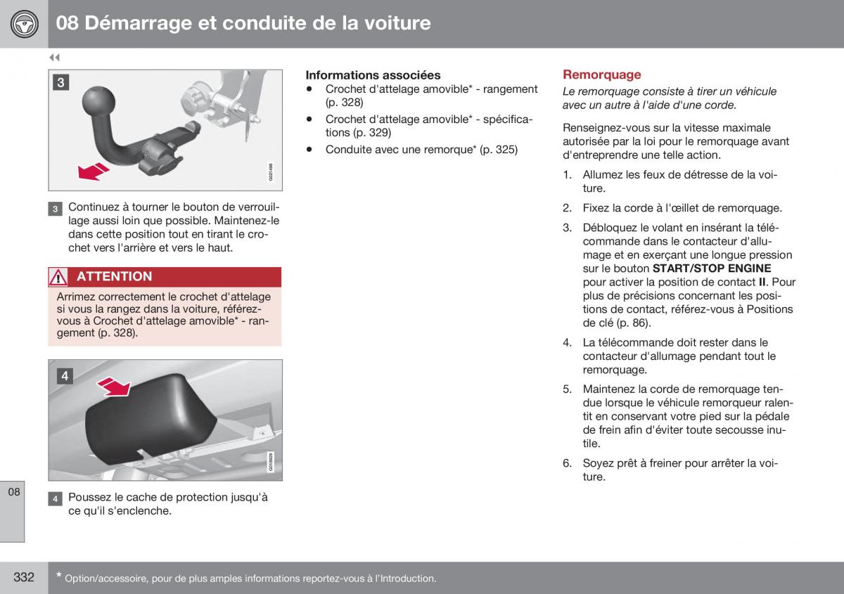 Volvo XC70 Cross Country II 2 manuel du proprietaire / page 334