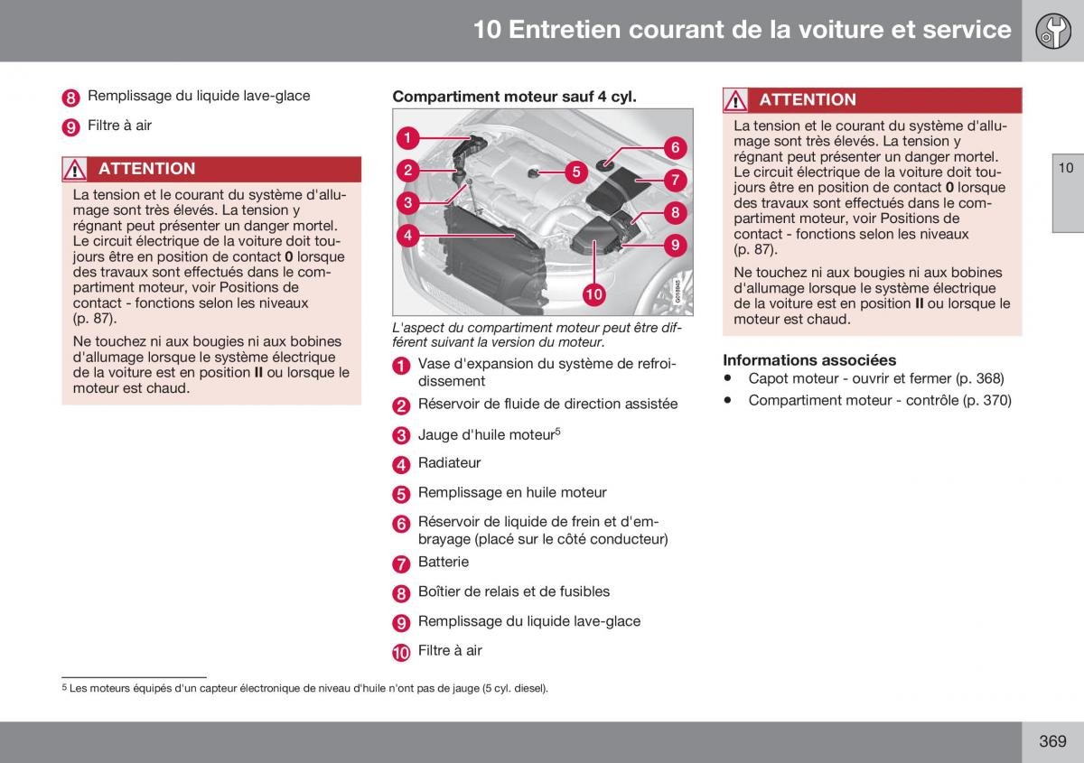 Volvo XC70 Cross Country II 2 manuel du proprietaire / page 371