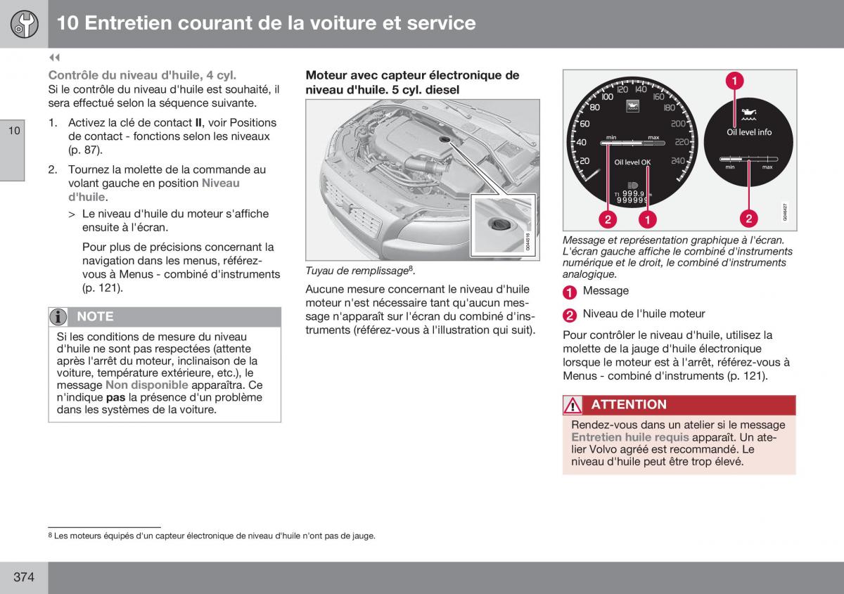 Volvo XC70 Cross Country II 2 manuel du proprietaire / page 376