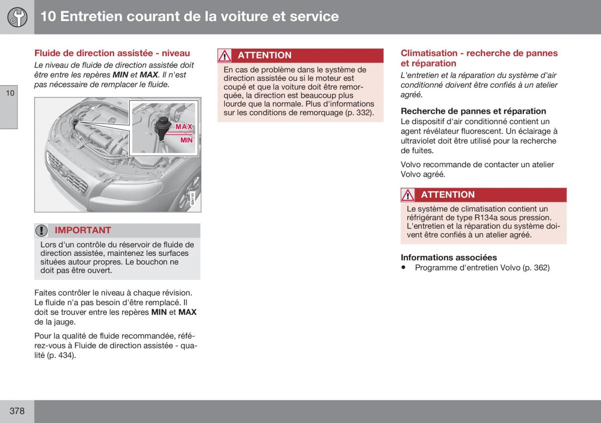 Volvo XC70 Cross Country II 2 manuel du proprietaire / page 380