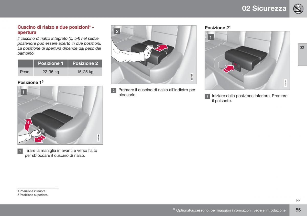 Volvo XC70 Cross Country II 2 manuale del proprietario / page 57