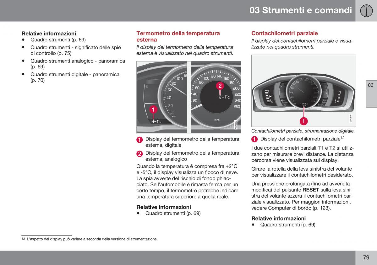 Volvo XC70 Cross Country II 2 manuale del proprietario / page 81