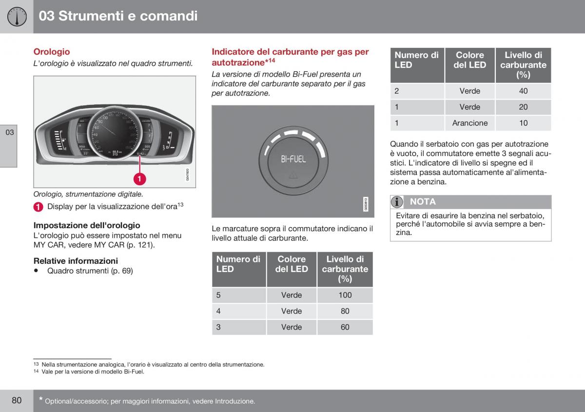 Volvo XC70 Cross Country II 2 manuale del proprietario / page 82