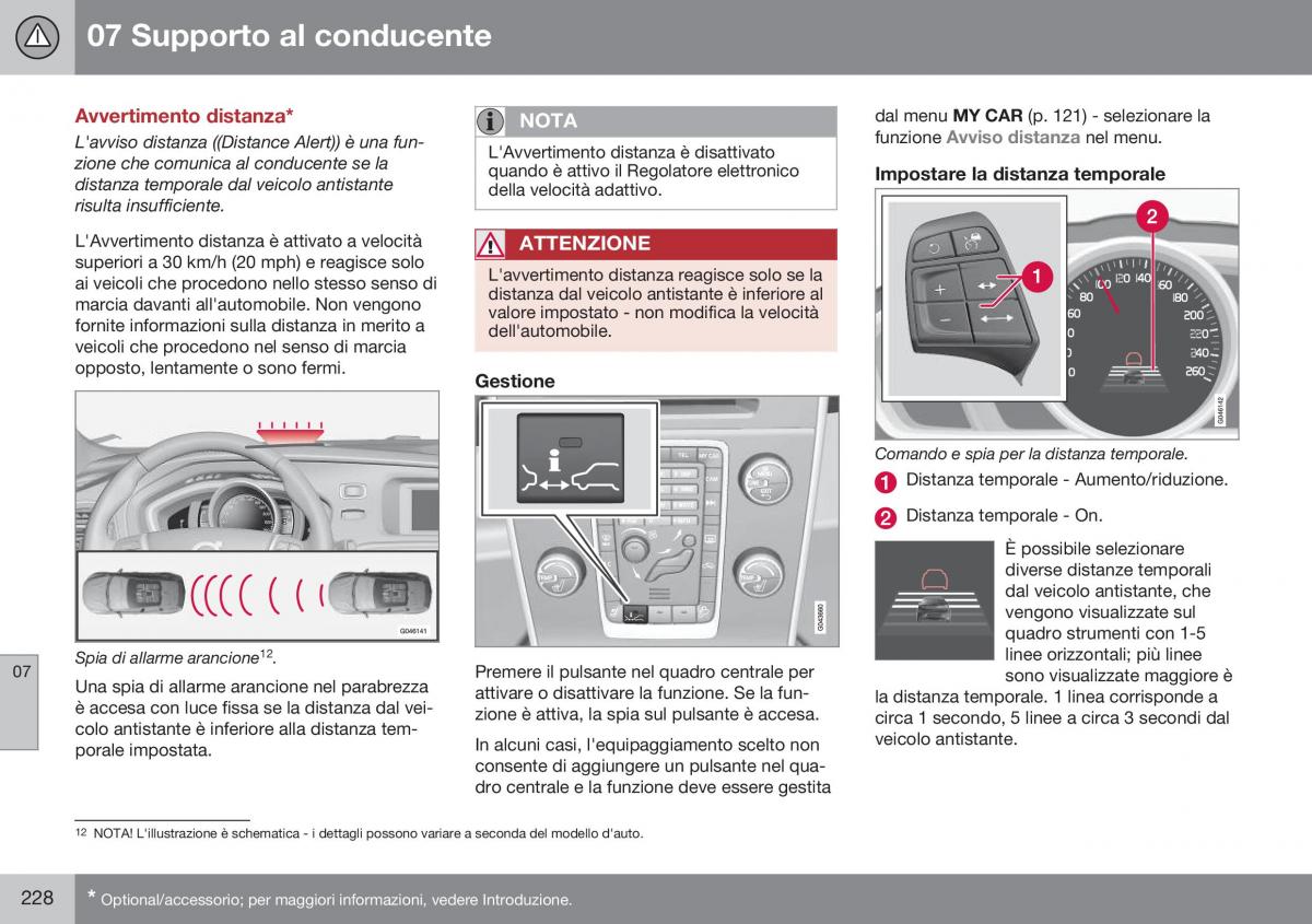 Volvo XC70 Cross Country II 2 manuale del proprietario / page 230