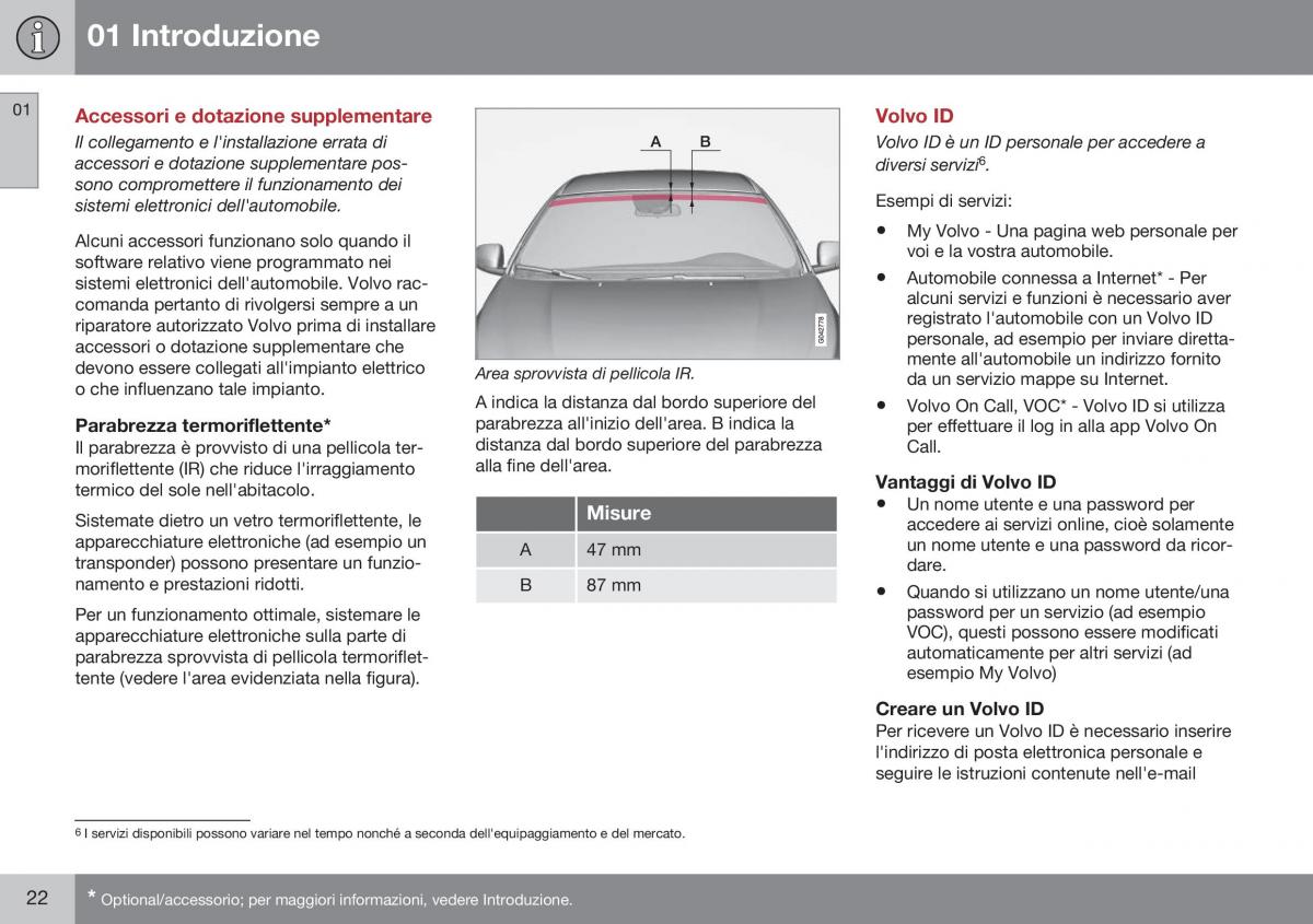 Volvo XC70 Cross Country II 2 manuale del proprietario / page 24