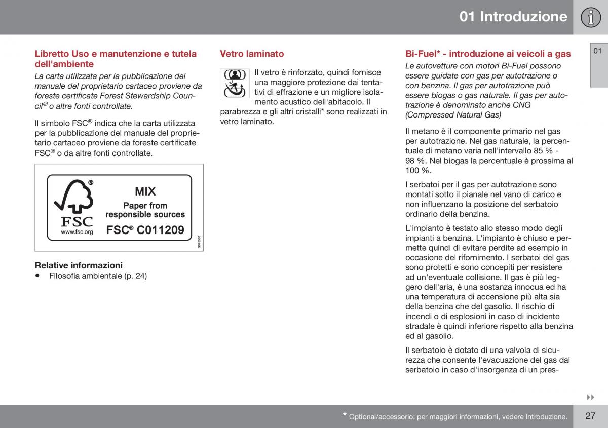 Volvo XC70 Cross Country II 2 manuale del proprietario / page 29