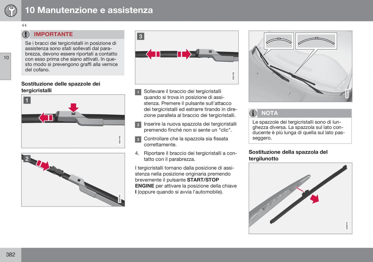 Volvo XC70 Cross Country II 2 manuale del proprietario / page 384