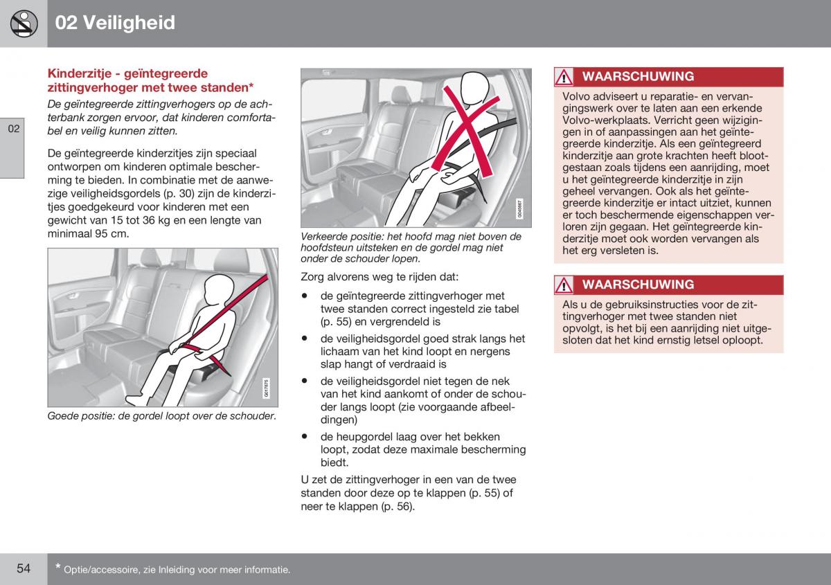 Volvo XC70 Cross Country II 2 handleiding / page 56