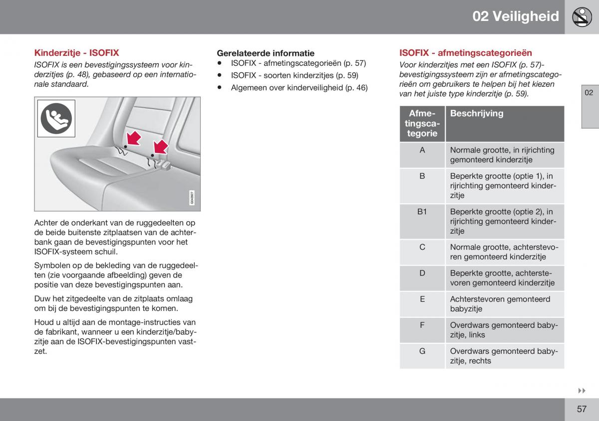 Volvo XC70 Cross Country II 2 handleiding / page 59