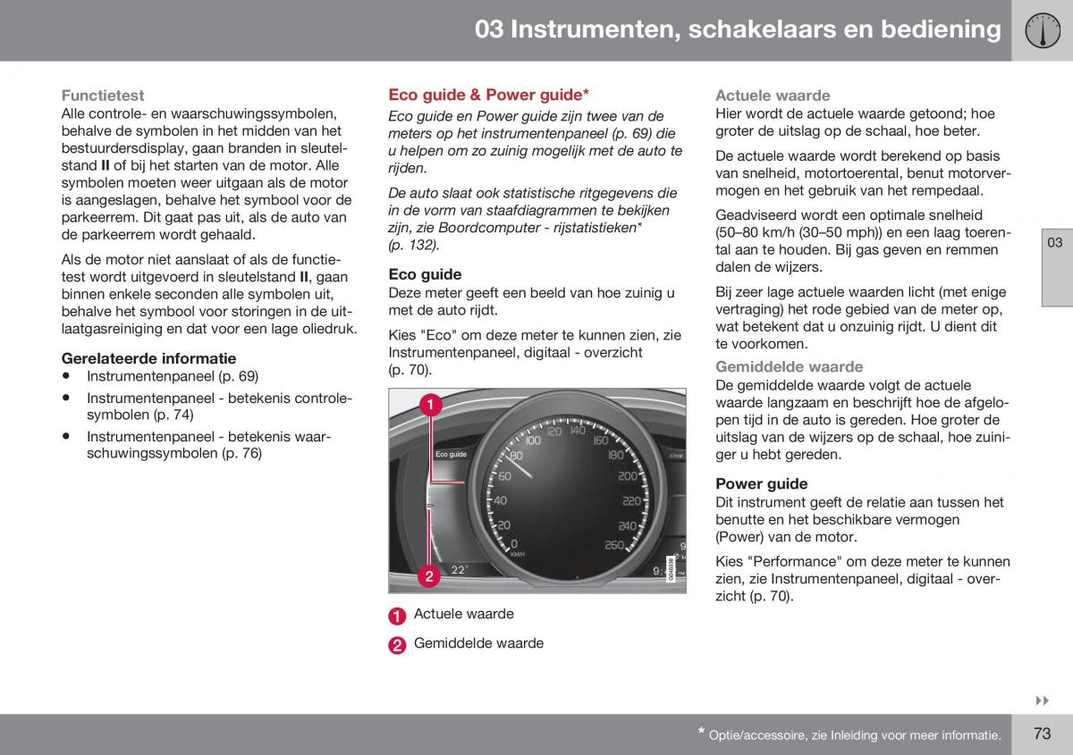 Volvo XC70 Cross Country II 2 handleiding / page 75