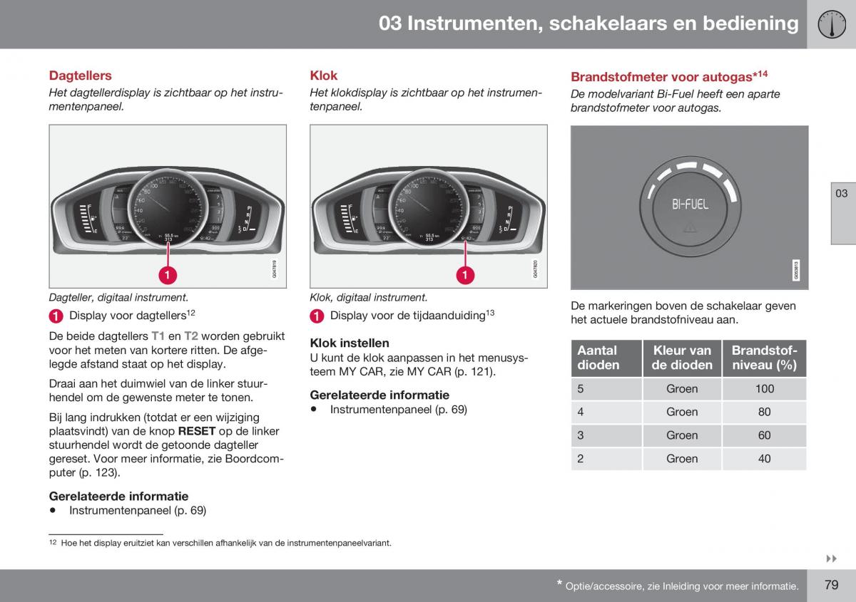 Volvo XC70 Cross Country II 2 handleiding / page 81