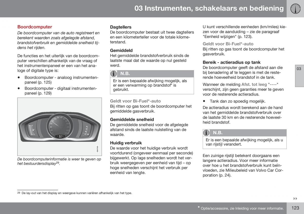 Volvo XC70 Cross Country II 2 handleiding / page 125