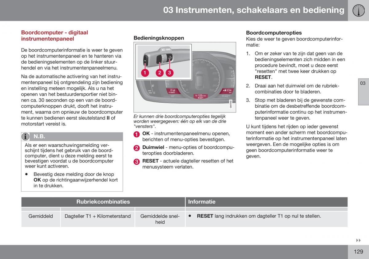 Volvo XC70 Cross Country II 2 handleiding / page 131