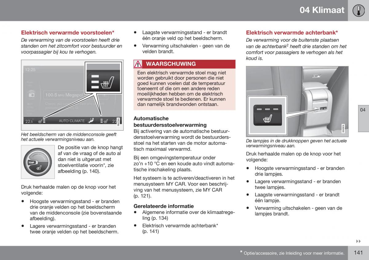 Volvo XC70 Cross Country II 2 handleiding / page 143