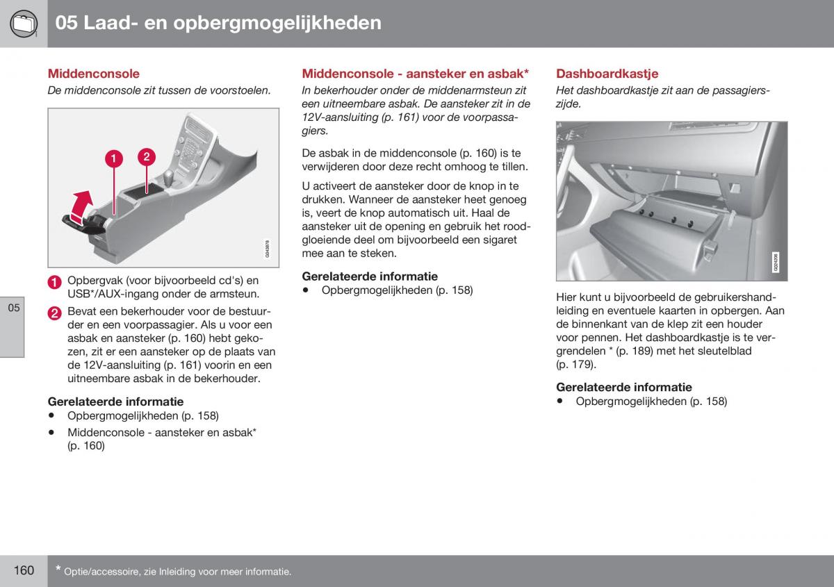 Volvo XC70 Cross Country II 2 handleiding / page 162