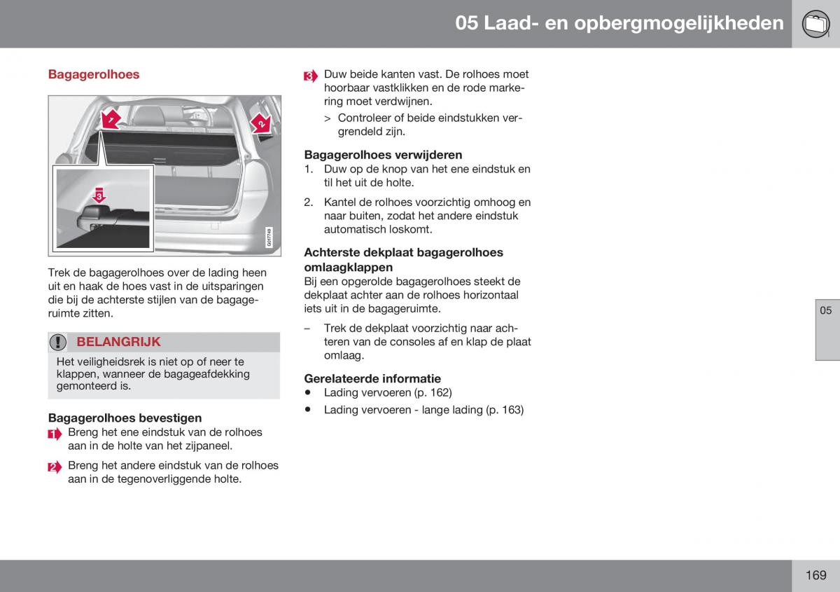 Volvo XC70 Cross Country II 2 handleiding / page 171