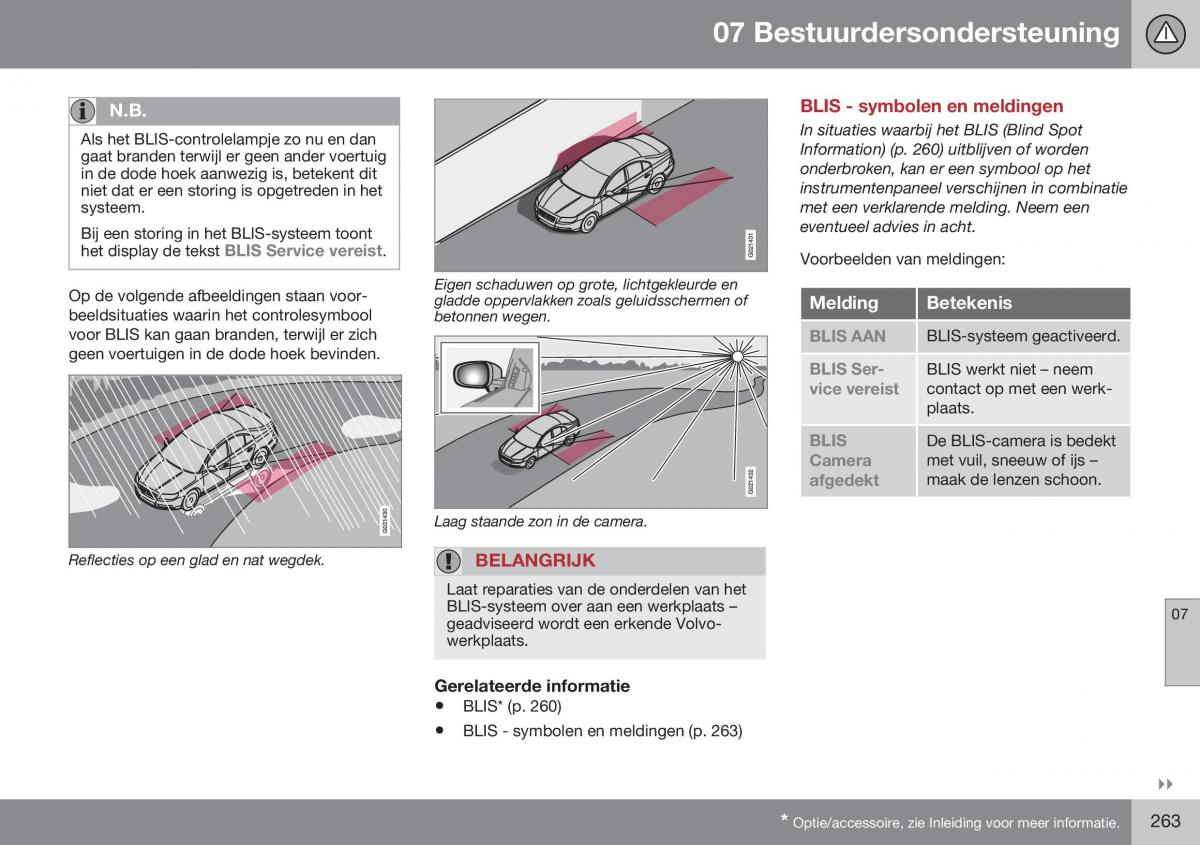 Volvo XC70 Cross Country II 2 handleiding / page 265