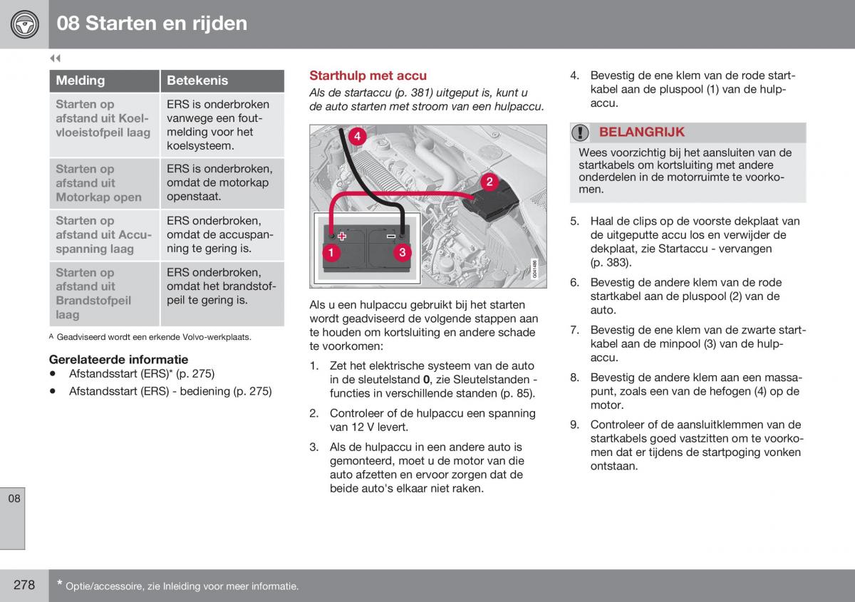 Volvo XC70 Cross Country II 2 handleiding / page 280