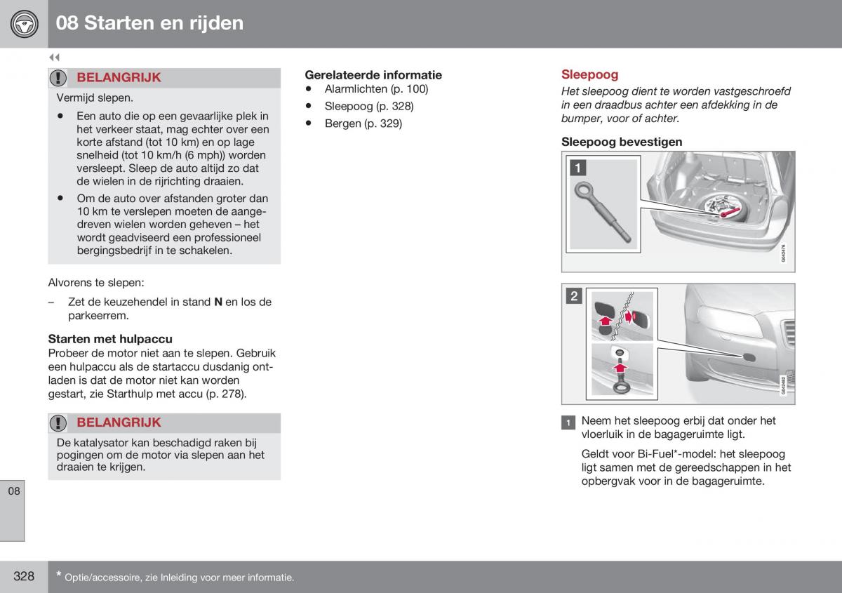 Volvo XC70 Cross Country II 2 handleiding / page 330