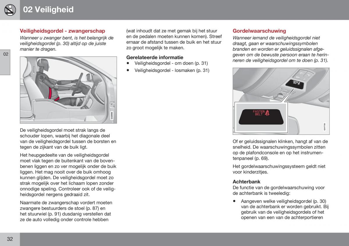 Volvo XC70 Cross Country II 2 handleiding / page 34