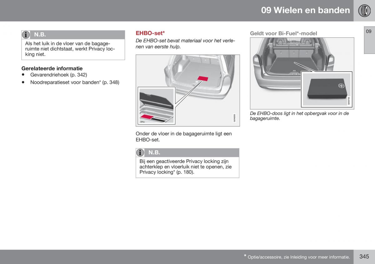 Volvo XC70 Cross Country II 2 handleiding / page 347