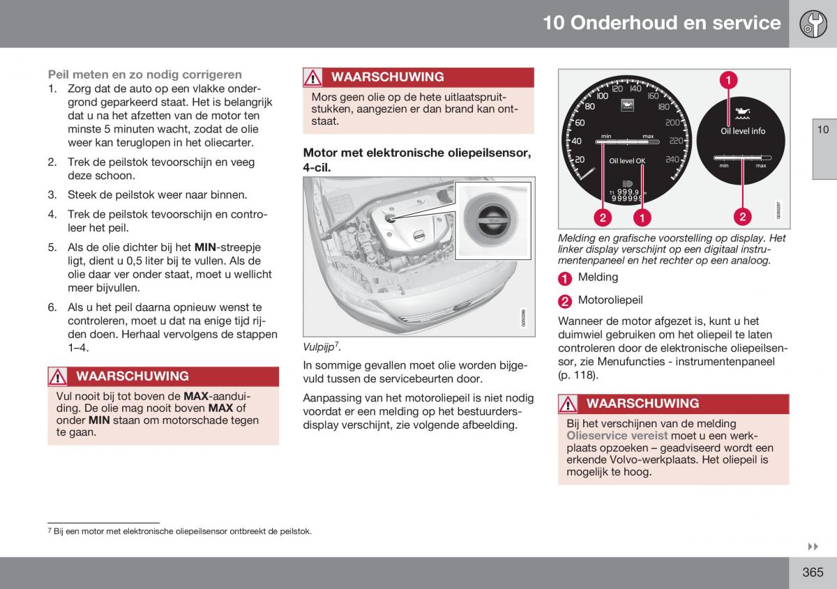 Volvo XC70 Cross Country II 2 handleiding / page 367