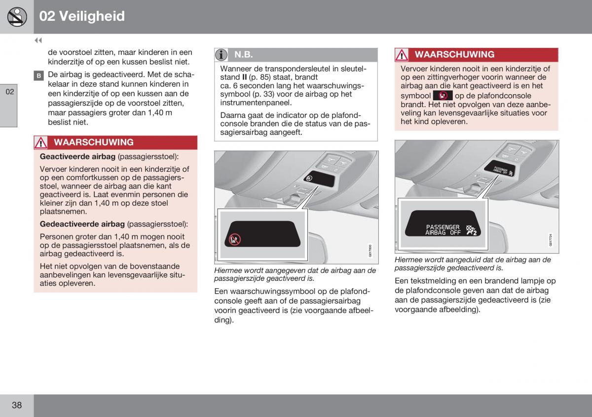 Volvo XC70 Cross Country II 2 handleiding / page 40