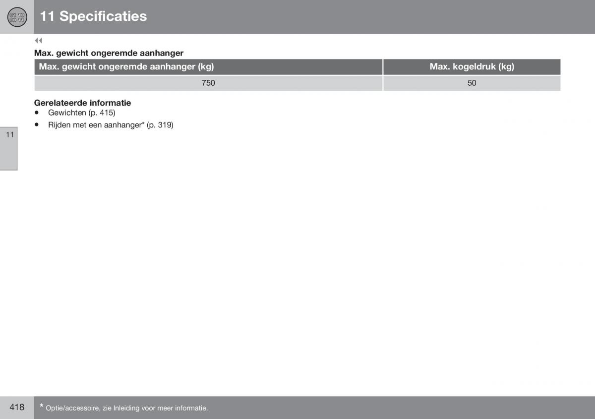 Volvo XC70 Cross Country II 2 handleiding / page 420