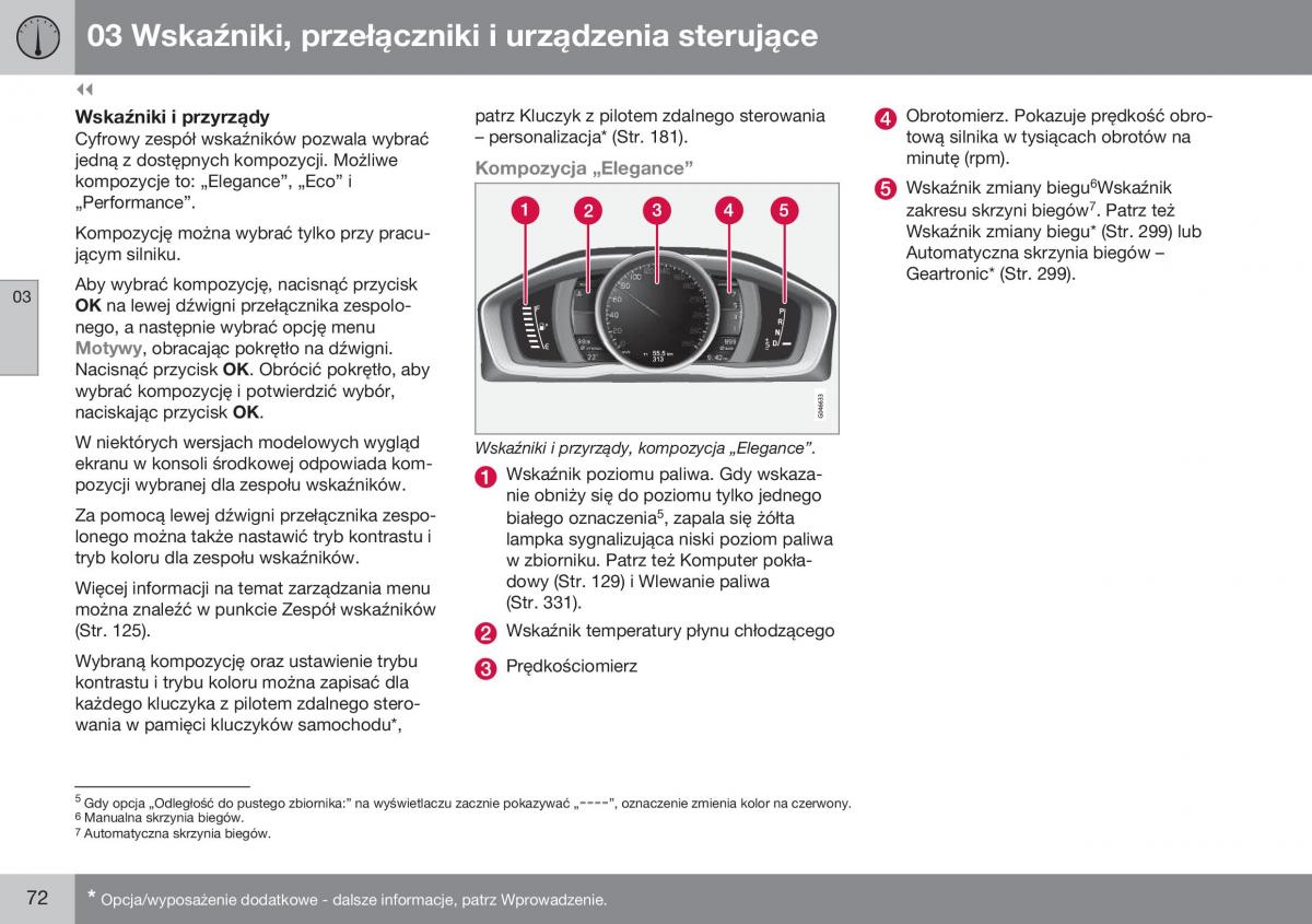 Volvo XC70 Cross Country II 2 instrukcja obslugi / page 74