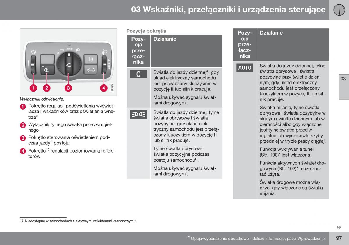 Volvo XC70 Cross Country II 2 instrukcja obslugi / page 99