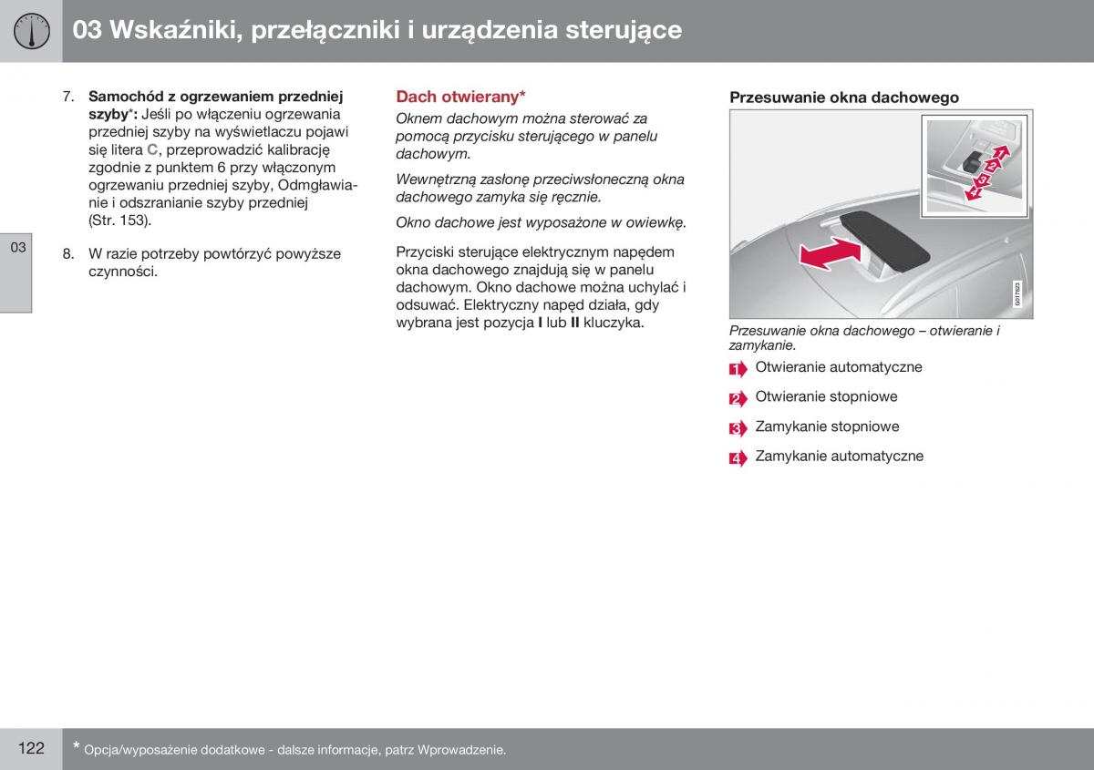 Volvo XC70 Cross Country II 2 instrukcja obslugi / page 124