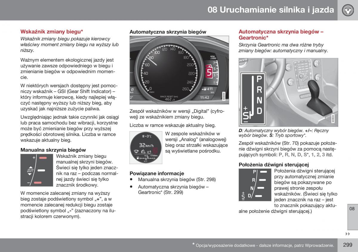 Volvo XC70 Cross Country II 2 instrukcja obslugi / page 301