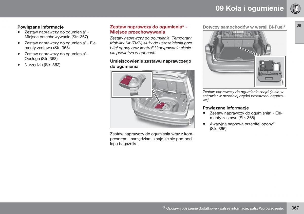 Volvo XC70 Cross Country II 2 instrukcja obslugi / page 369