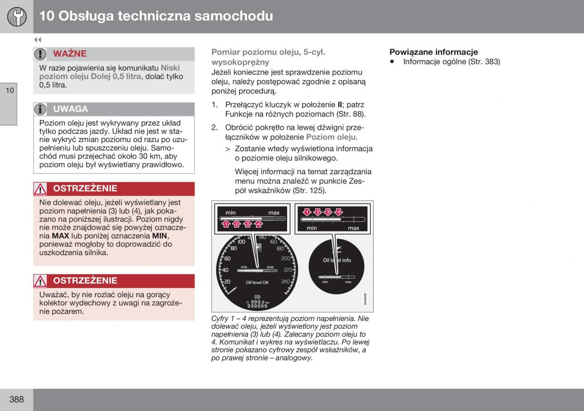 Volvo XC70 Cross Country II 2 instrukcja obslugi / page 390