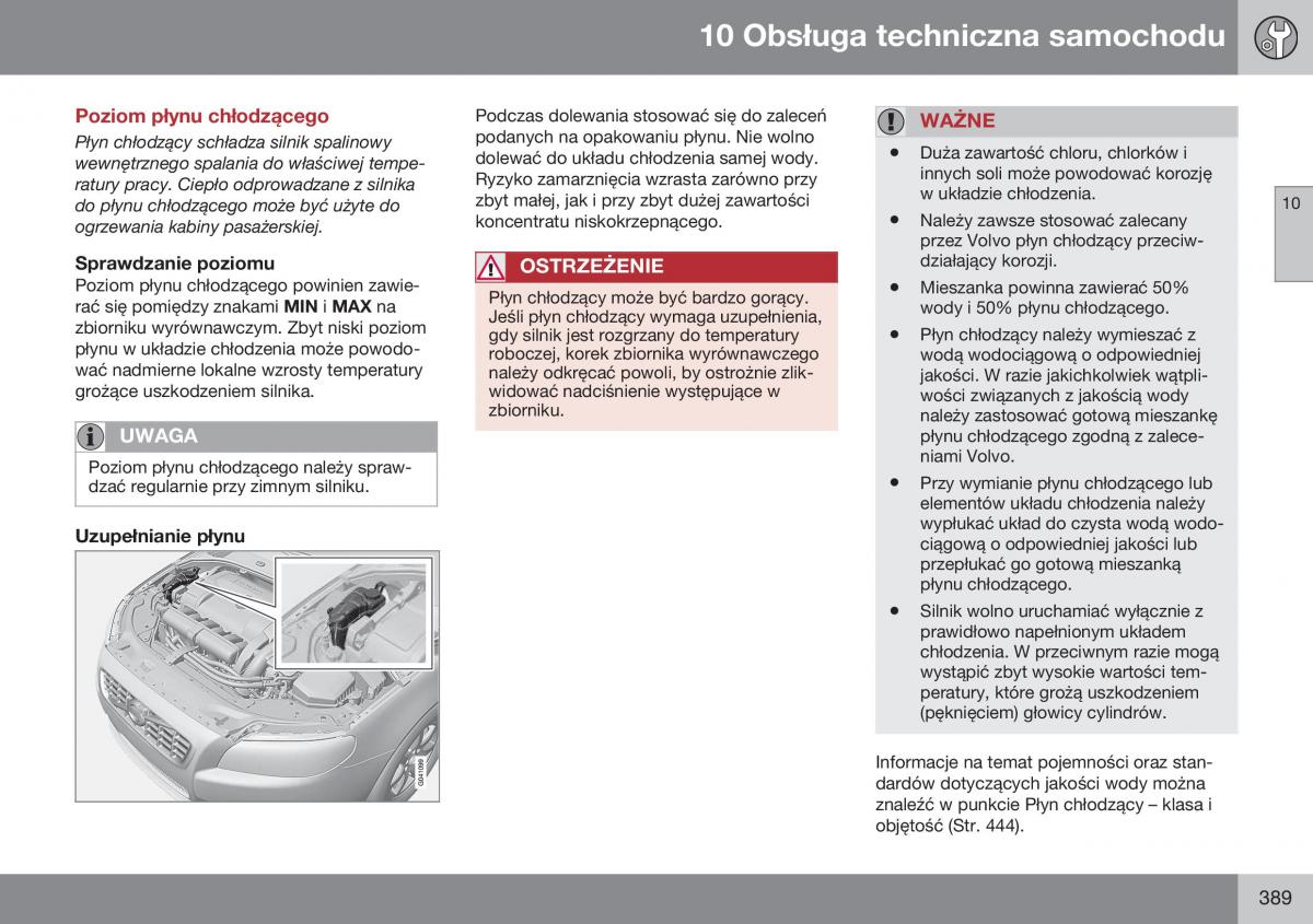 Volvo XC70 Cross Country II 2 instrukcja obslugi / page 391