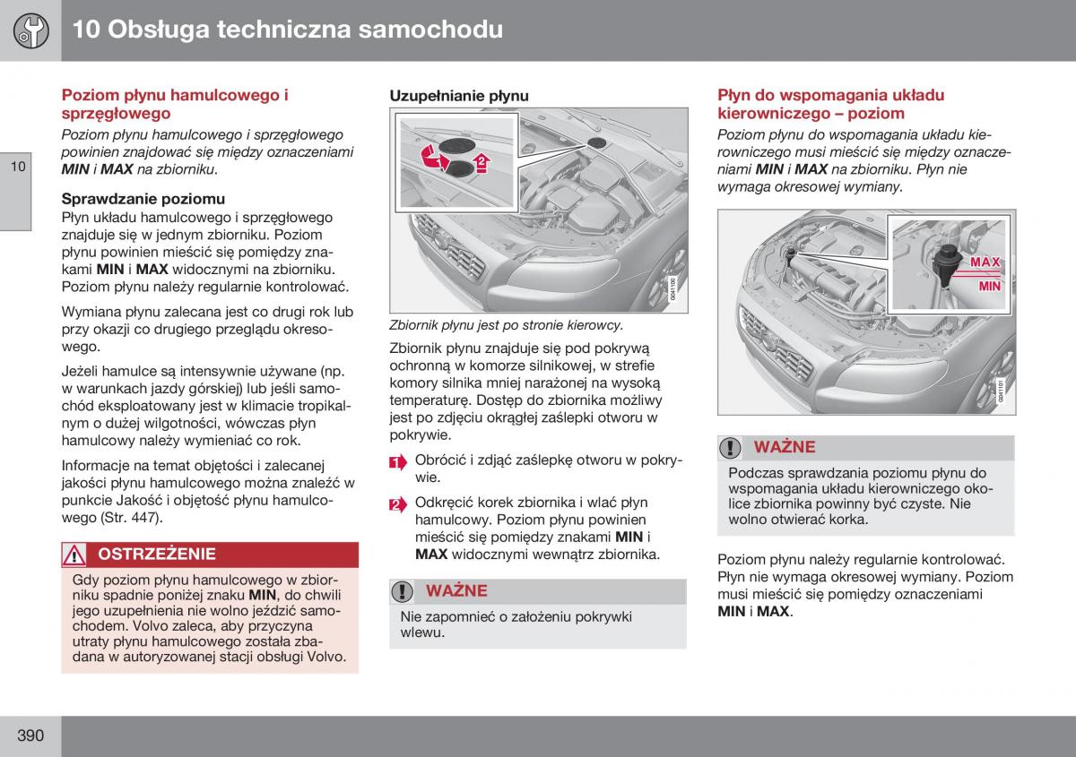 Volvo XC70 Cross Country II 2 instrukcja obslugi / page 392