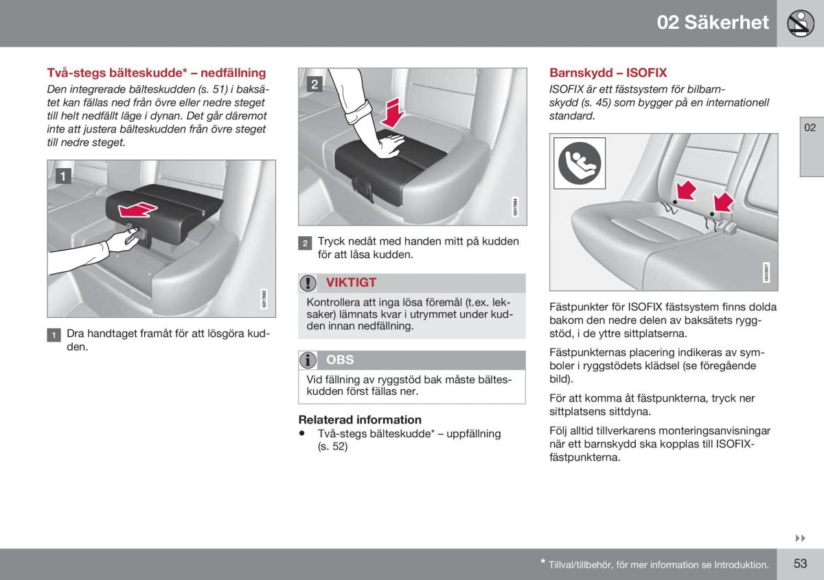 Volvo XC70 Cross Country II 2 instruktionsbok / page 55