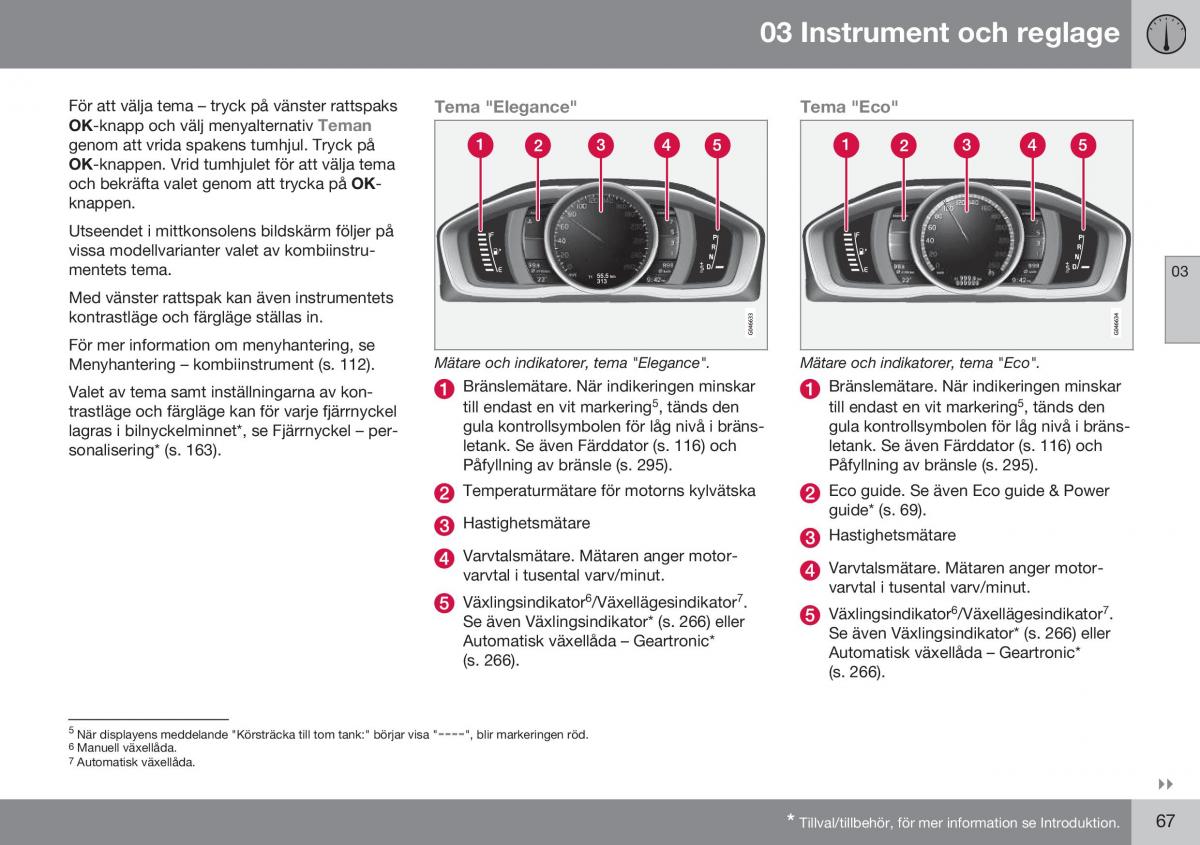 Volvo XC70 Cross Country II 2 instruktionsbok / page 69